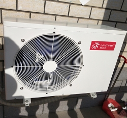 直流變頻熱風機安裝案例